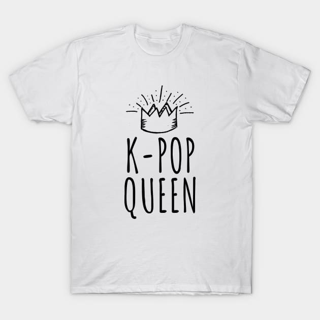 K-Pop Queen T-Shirt by LunaMay